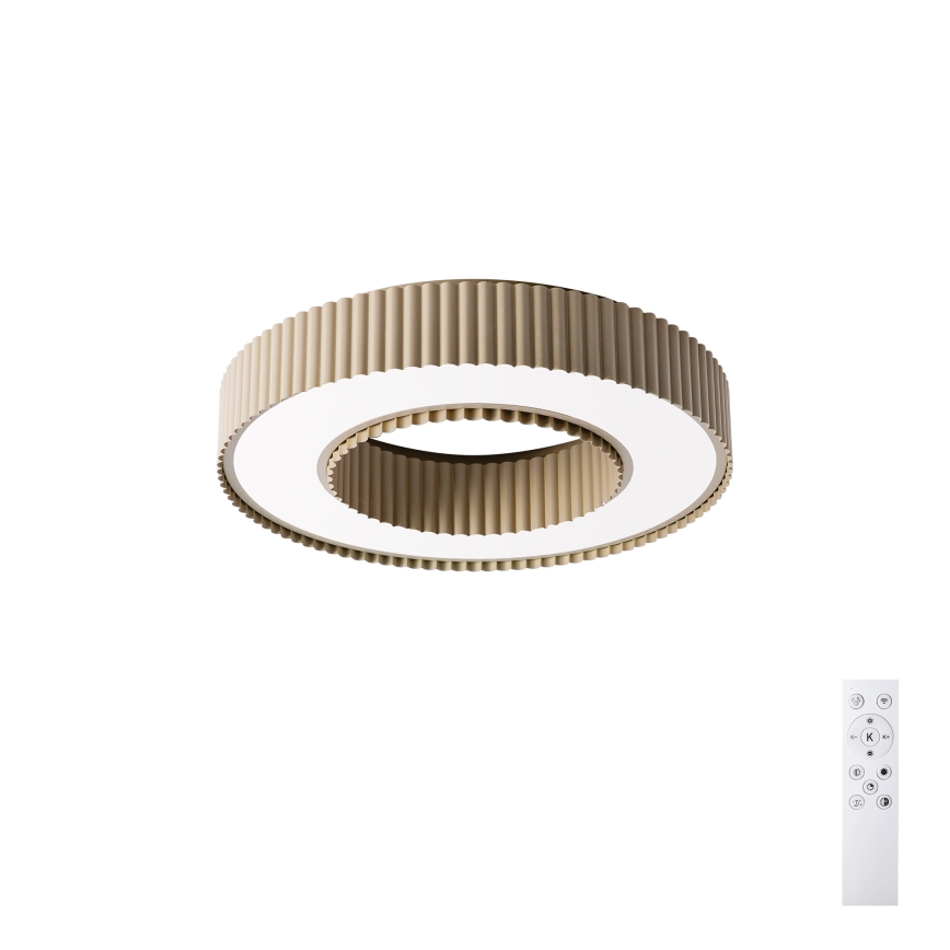 Brilagi - LUMIX hämardatav LED-laelamp LED/48W/230V 3000-6000K beež, läbimõõt 50 cm + kaugjuhtimispult
