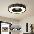 Brilagi - LED-hämardatav laelamp LUMIX LED/48W/230V 3000–6000K must Ø 50 cm + kaugjuhtimispult