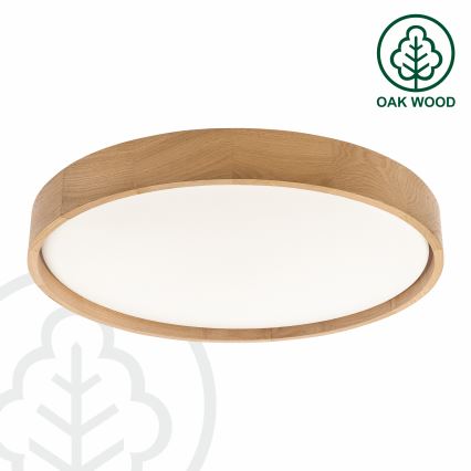 Brilagi - hämardatav LED-laelamp MANAROLA REMOTE LED/36W/230V 3000-6500K läbimõõt 51 cm tamm + kaugjuhtimispult