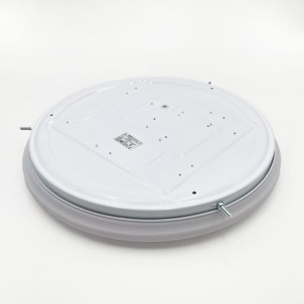 Brilagi - Hämardatav LED-laelamp MANAROLA SMART LED/24W/230V 3000-6000K Wi-Fi Tuya Beacon, läbimõõt 41 cm, tamm + kaugjuhtimispult