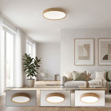 Brilagi - LED-hämardatav laelamp MANAROLA SMART STARS LED/36W/230V 3000-6000K Wi-Fi Tuya Beacon läbimõõt 51 cm + kaugjuhtimispult