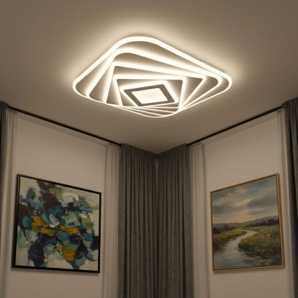 Brilagi - hämardatav laelamp MODERN LED/210W/230V 3000-6000K 55x55 cm + kaugjuhtimispult