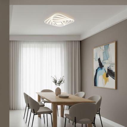 Brilagi - hämardatav laelamp MODERN LED/210W/230V 3000-6000K 55x55 cm + kaugjuhtimispult