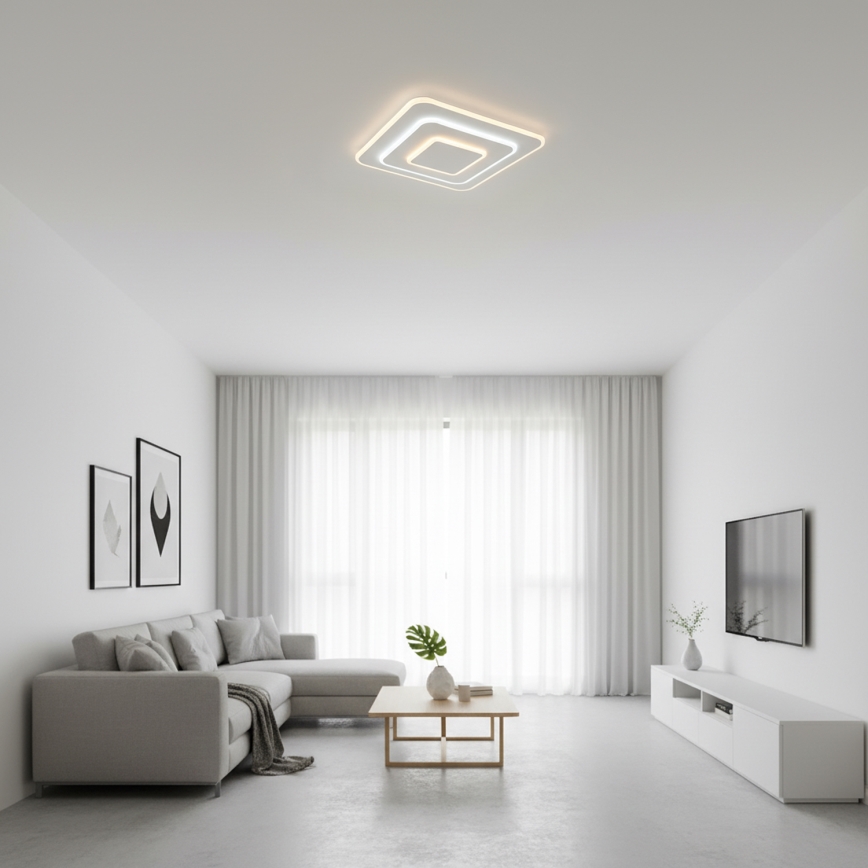 Brilagi - LED hämardatav laevalgusti MODERN LED/72W/230V 3000-6000K 46,6x46,6 cm + kaugjuhtimispult