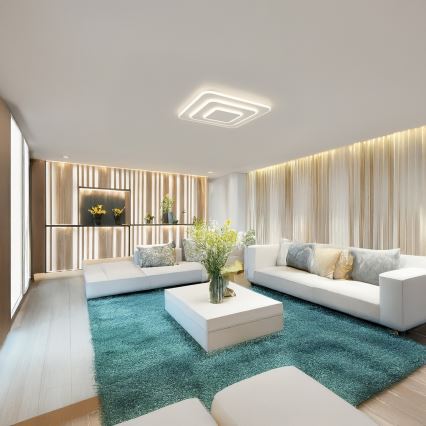 Brilagi - LED hämardatav laevalgusti MODERN LED/72W/230V 3000-6000K 46,6x46,6 cm + kaugjuhtimispult