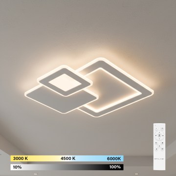 Brilagi - LED Hämardatav laelamp MODERN LED/93W/230V 3000-6000K 48,5x48,5 cm + kaugjuhtimispult