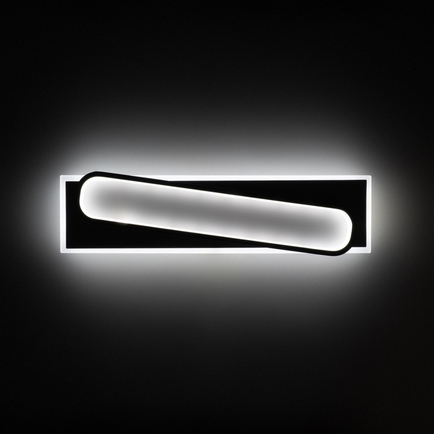 BRILAGI - LED-hämardatav laevalgusti OUTLINE LED/52W/230V 3000-6000K 15x60 cm valge/must + kaugjuhtimispult