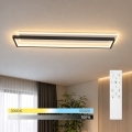 BRILAGI - LED hämardatav laelamp OUTLINE LED/66W/230V 3000-6000K 15x60 cm valge/must + kaugjuhtimispult