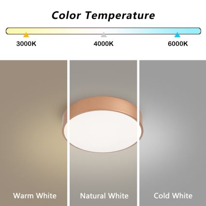 BRILAGI - hämardatav LED-laelamp POOL LED/24W/230V 3000-6000K pr. 20 cm vaskne + kaugjuhtimispult