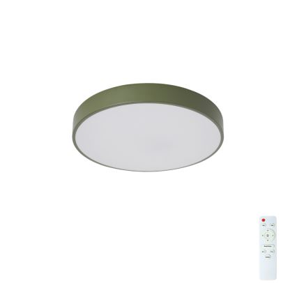 Brilagi - hämardatav LED-laelamp POOL LED/36W/230V 3000-6000K läbimõõt 30 cm roheline + kaugjuhtimispult