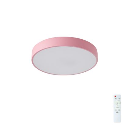 Brilagi - hämardatav LED-laevalgusti POOL LED/36W/230V 3000-6000K läbimõõt 30 cm roosa + kaugjuhtimispult