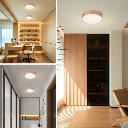 BRILAGI - Hämardatav LED-laelamp POOL LED/36W/230V 3000-6000K läbimõõt 30 cm pronks + kaugjuhtimispult