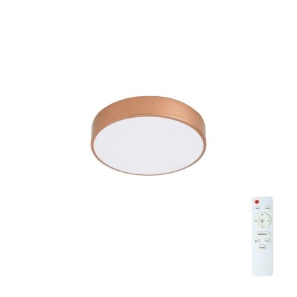 BRILAGI - Hämardatav LED-laelamp POOL LED/36W/230V 3000-6000K läbimõõt 30 cm pronks + kaugjuhtimispult