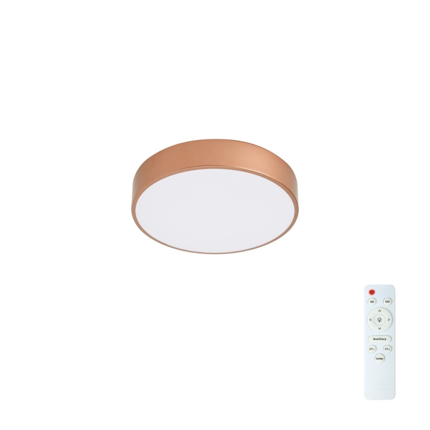 BRILAGI - Hämardatav LED-laelamp POOL LED/36W/230V 3000-6000K läbimõõt 30 cm pronks + kaugjuhtimispult