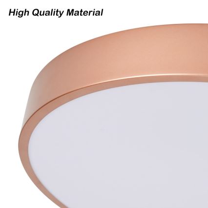 BRILAGI - Hämardatav LED-laelamp POOL LED/36W/230V 3000-6000K läbimõõt 30 cm pronks + kaugjuhtimispult