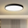 Brilagi - LED-hämardatav laelamp POOL SMART, 128W/230V, 3000–6000K, läbimõõt 100 cm, Wi‑Fi Tuya, must + kaugjuhtimispult