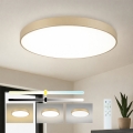 Brilagi - LED hämardatav laelamp POOL SMART LED/100W/230V 3000-6000K 80 cm beež Wi-Fi Tuya + kaugjuhtimispult