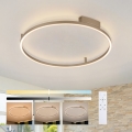 Brilagi - LED hämardatav laelamp PORTOFINO LED/60W/230V 3000-6000K läbimõõt 80 cm beež + kaugjuhtimispult