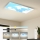 Brilagi - LED hämardatav laelamp SLIMFRAME SKY LED/80W/230V 120x60 cm 3000-6000K hõbe/sinine + kaugjuhtimispult