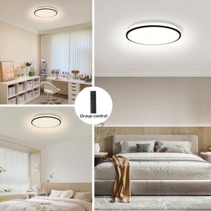 Brilagi - SMART hämardatav LED-laelamp 36W/230V, Ø 48 cm, 3000–6000K, Wi‑Fi Tuya Beacon + kaugjuhtimispult