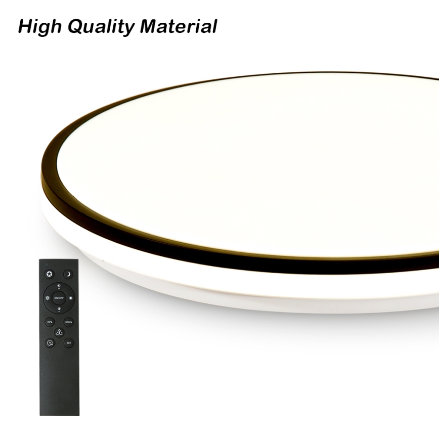 Brilagi - SMART hämardatav LED-laelamp 36W/230V, Ø 48 cm, 3000–6000K, Wi‑Fi Tuya Beacon + kaugjuhtimispult