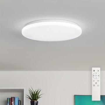 Brilagi - LED hämardatav laelamp SMART STARS LED/36W/230V läbimõõt 48 cm 3000-6000K Wi-Fi Tuya Beacon + kaugjuhtimispult