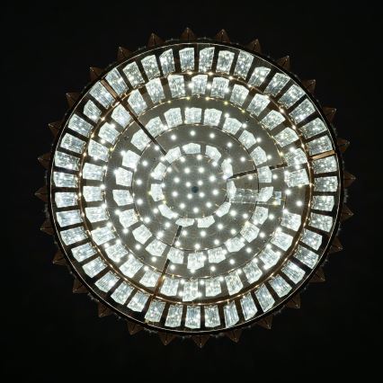 BRILAGI - Hämardatav LED-laelamp SPECTRA LED/45W/230V 3000-6000K läbimõõt 48 cm kuldne + kaugjuhtimispult