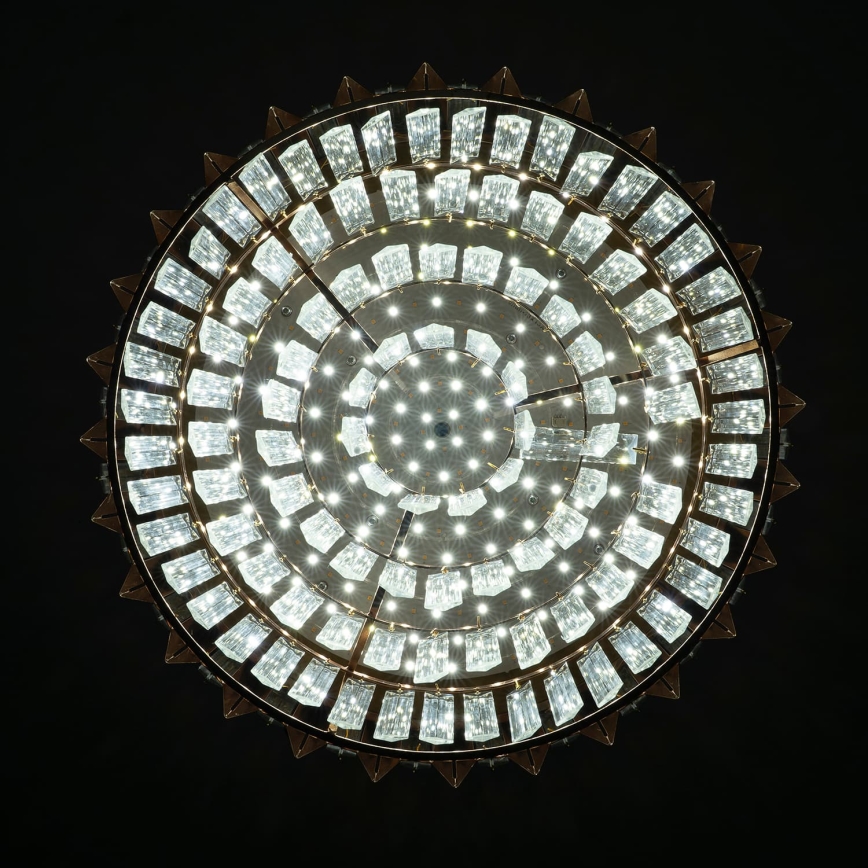 BRILAGI - Hämardatav LED-laelamp SPECTRA LED/45W/230V 3000-6000K läbimõõt 48 cm kuldne + kaugjuhtimispult