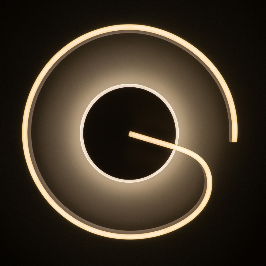 Brilagi - LED hämardatav laevalgusti SPIRAL LED/56W/230V läbimõõt 50 cm 3000/4000/6000K + kaugjuhtimispult