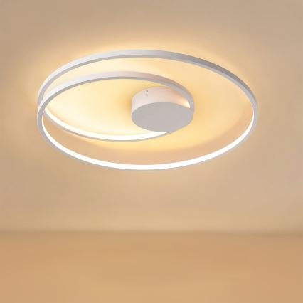 Brilagi - LED-hämardatav laelamp TWISTER LED/75W/230V 3000-6000K läbimõõt 70 cm valge + kaugjuhtimispult