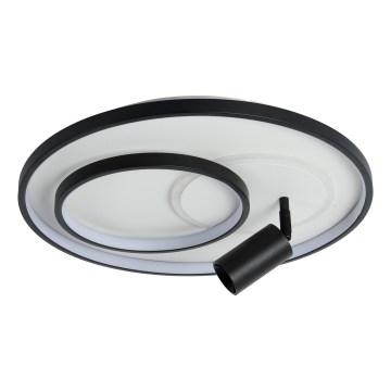 Brilagi - LED-hämardatav laelamp UNITY LED/60W/230V + 1x GU10/3W 3000-6000K läbimõõt 50 cm valge/must + kaugjuhtimispult