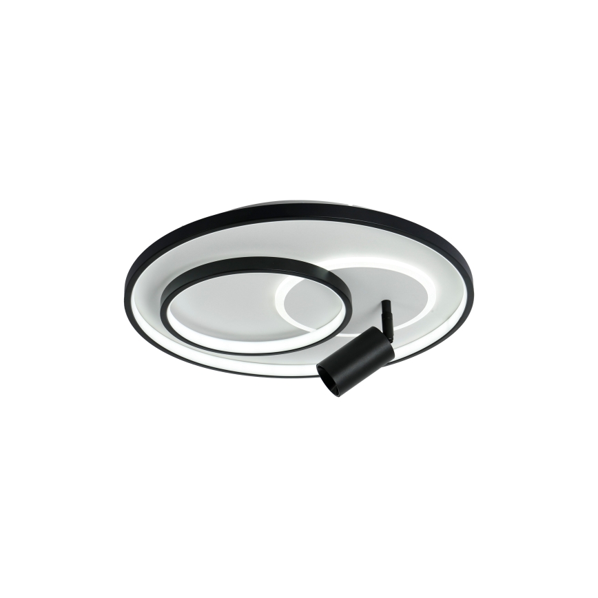 Brilagi - LED-hämardatav laelamp UNITY LED/60W/230V + 1x GU10/3W 3000-6000K läbimõõt 50 cm valge/must + kaugjuhtimispult
