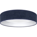 Brilagi - LED-hämardatav laelamp VELVET SMART VARI LED/24W/230V 3000-6500K läbimõõt 45 cm sinine + kaugjuhtimispult