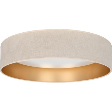 Brilagi - LED hämardatav laelamp VELVET SMART VARI LED/24W/230V 3000-6500K Ø 45 cm kreemjas/kuldne + kaugjuhtimispult