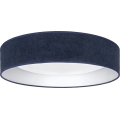 Brilagi - LED hämardatav laelamp VELVET SMART VARI LED/36W/230V 3000-6500K läbimõõt 55 cm sinine + kaugjuhtimispult