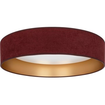 Brilagi - LED-hämardatav laelamp VELVET SMARTIX STARS LED/24W/230V 3000-6000K läbimõõt 45 cm bordoopunane/kuldne Wi-Fi Tuya Beacon + kaugjuhtimispult