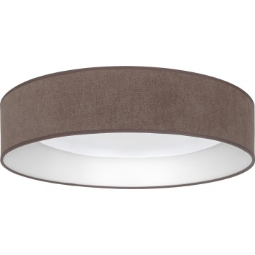 Brilagi - LED-hämardatav laelamp VELVET SMARTIX STARS LED/24W/230V 3000–6000K, läbimõõt 45 cm, pruun, Wi-Fi Tuya Beacon + kaugjuhtimispult