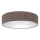 Brilagi - LED-hämardatav laelamp VELVET SMARTIX STARS LED/24W/230V 3000–6000K, läbimõõt 45 cm, pruun, Wi-Fi Tuya Beacon + kaugjuhtimispult
