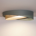 BRILAGI - LED hämardatav laelamp VELVET TWIST LED/36W/230V 3000-6000K läbimõõt 65 cm Wi-Fi Tuya Beacon roheline/beež + kaugjuhtimispult