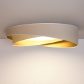 BRILAGI - LED hämardatav laelamp VELVET TWIST LED/36W/230V 3000-6000K Ø 65 cm Wi-Fi Tuya Beacon valge/kuldne + kaugjuhtimispult