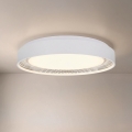 Brilagi - LED hämardatav laelamp WALDO LED/48W/230V 3000-6500K läbimõõt 40 cm valge/hõbedane + kaugjuhtimispult