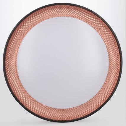 Brilagi - Hämardatav LED-laelamp WALDO LED/48W/230V 3000-6500K läbimõõt 40 cm must/kuldne + kaugjuhtimispult
