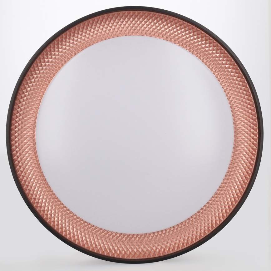 Brilagi - Hämardatav LED-laelamp WALDO LED/48W/230V 3000-6500K läbimõõt 40 cm must/kuldne + kaugjuhtimispult