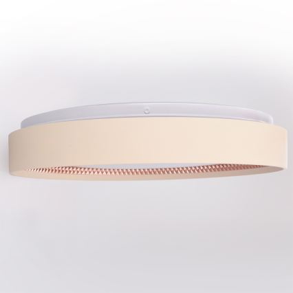 Brilagi - LED hämardatav laelamp WALDO LED/48W/230V 3000-6500K läbimõõt 40 cm beež/kuldne + kaugjuhtimispult