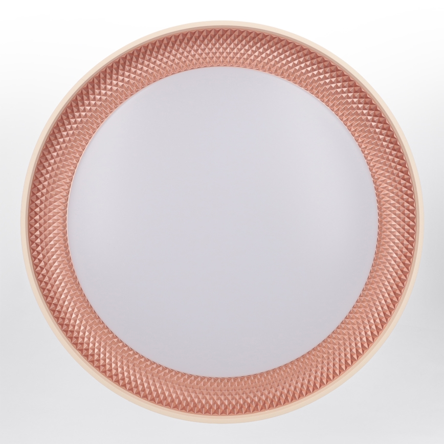 Brilagi - LED hämardatav laelamp WALDO LED/48W/230V 3000-6500K läbimõõt 40 cm beež/kuldne + kaugjuhtimispult