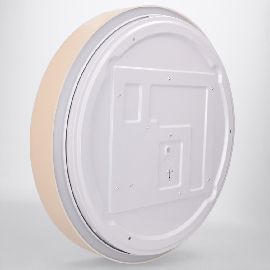 Brilagi - LED hämardatav laelamp WALDO LED/48W/230V 3000-6500K läbimõõt 40 cm beež/kuldne + kaugjuhtimispult