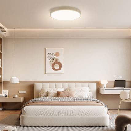 Brilagi - LED Hämardatav laevalgusti POOL LED/60W/230V 3000-6000K 50 cm beež + kaugjuhtimine