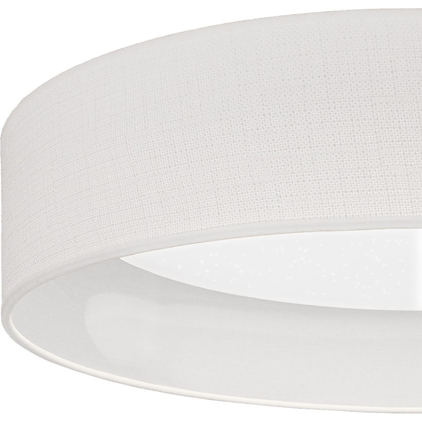 Brilagi - LED hämardatav laevalgusti VELVET SMARTIX STARS LED/36W/230V 3000-6000K Ø 55 cm valge Wi-Fi Tuya Beacon + kaugjuhtimispult