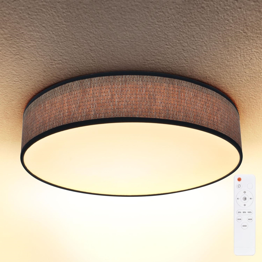 Brilagi - LED Hämardatav laevalgusti ADELA LED/48W/230V 3000-6500K d. 40 cm + kaugjuhtimispult