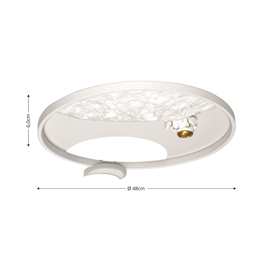 Brilagi - LED Hämardatav laevalgusti ASTRO LED/20W/230V 3000/4000/6000K + kaugjuhtimispult